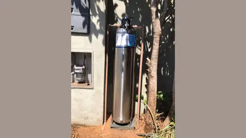 Instalação de filtro para poço Via Filtros — 13